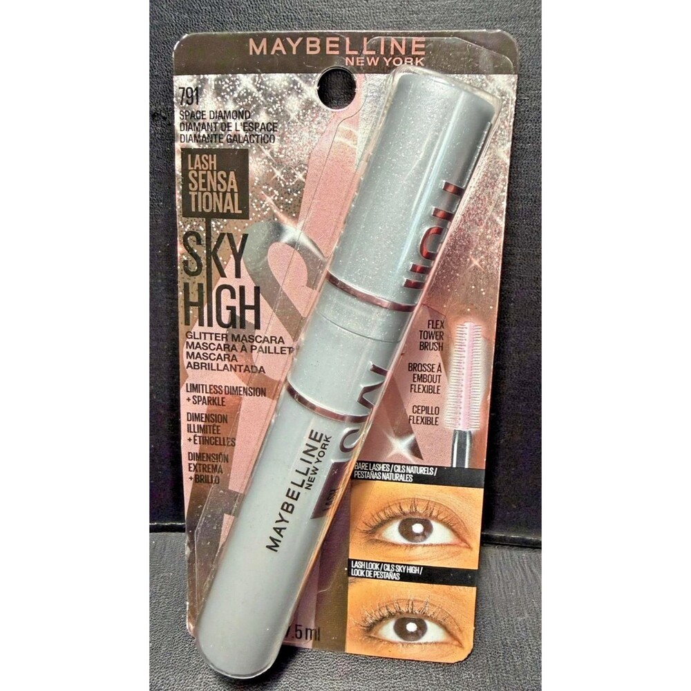 Maybelline Sky High Mascara 791 Space Diamond Glitter Topcoat